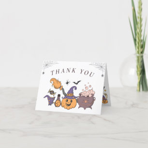 En liten Boo Halloween Baby Shower-Tack Tack Kort