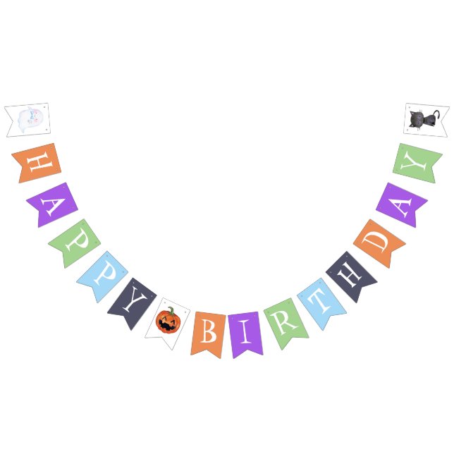 En liten Boo Halloween Baby Shower Vimplar (Alla)