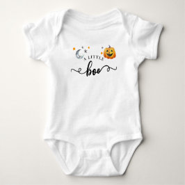 En liten boo halloween-pumpa höst t shirt