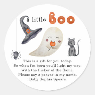 En liten Boo. Ljusets etikett