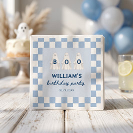 En liten Boo Pojke Spöke Födelsedags Servetter