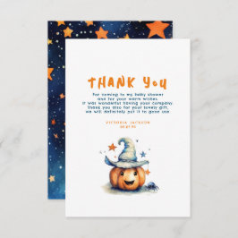 En liten Boo Pumpkin Cute Halloween Tack