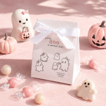 En liten Boo Söt Rosa Pastell Halloween