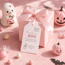 En liten Boo Söt Rosa Pastell Halloween