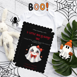 En liten Booh Halloween Baby Shower