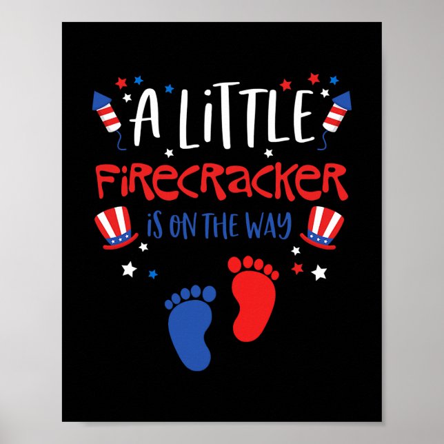 En liten brandkår är på väg 4 juli poster (Framsidan)