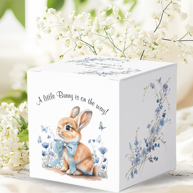 En liten Bunny är på väg att bli babyskare Presentaskar (Skapare uppladdad)