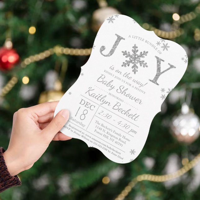 En liten bunt av joy-julstötfångare inbjudningar (Skapare uppladdad)