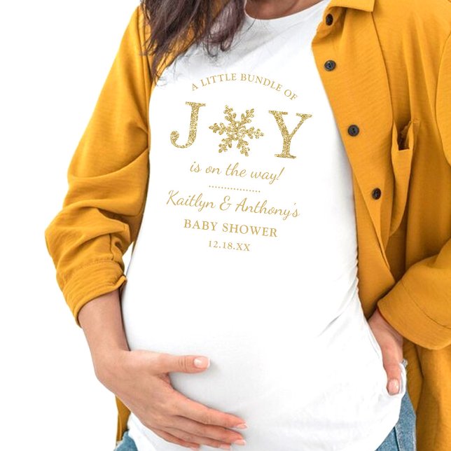 En liten bunt av joy-julstötfångare t shirt (Skapare uppladdad)
