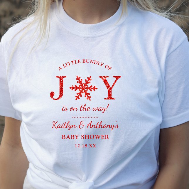 En liten bunt av joy-julstötfångare t shirt (Skapare uppladdad)