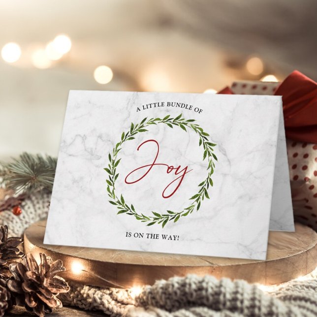 En liten bunt av joy-julstötfångare tack kort (Skapare uppladdad)