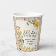 En liten Cowboys är på väg mot Bleu Gult Western