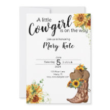 En liten Cowgirl är på väg att bli babyskare