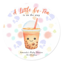 En liten Cu-Tea Bubble Tea Baby Shower