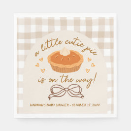 En liten Cutie Paj är på väg Pappersservett