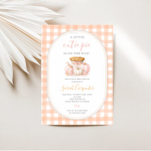 En liten Cutie Paj Baby Shower Inbjudningar