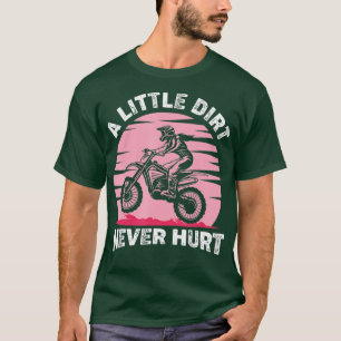 En liten Dirt Ontr aldrig Motocross Dirt Bike Topp T Shirt