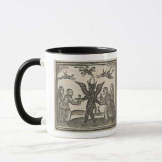 En liten död & fördömelse Goth gravyr mugg