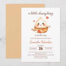 En liten dubbning är på väg att bli Bao Baby Showe