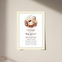 En liten dumplings mocha-mousse baby shower