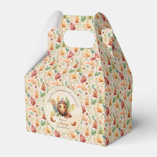 En liten ekollon Fall Baby Shower Presentaskar