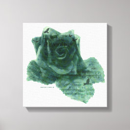 En liten fågel berättade för mig Ro Canvastryck