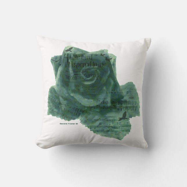 En liten fågel berättade för mig Ro Kudde (Framsida)