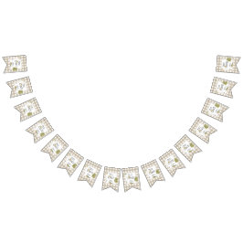 En liten fiskares Födelsedagsfest Vimplar