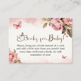 En liten fjärilshusare Bokar för Baby Tilläggskort