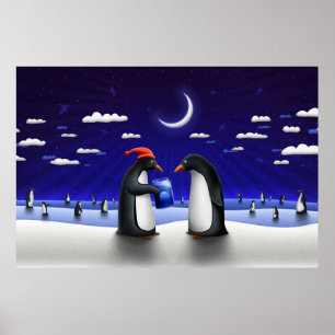 En liten gåva för jul poster