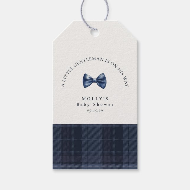 En liten gentleman är på väg presentetikett (Framsidan)