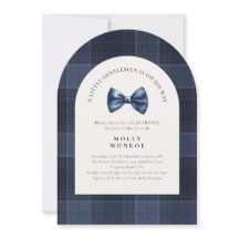 En liten gentleman är på väg till Baby Shower