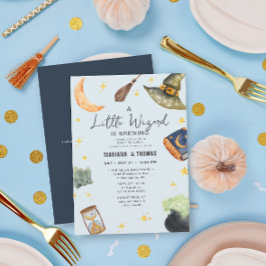 En liten guide som bringar pojken Halloween Baby S Inbjudningar