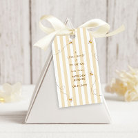 En liten gul bebis baby shower