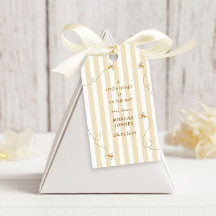 En liten gul bebis baby shower