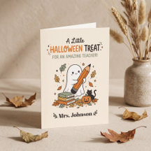 En liten Halloween-present till en fantastisk lära