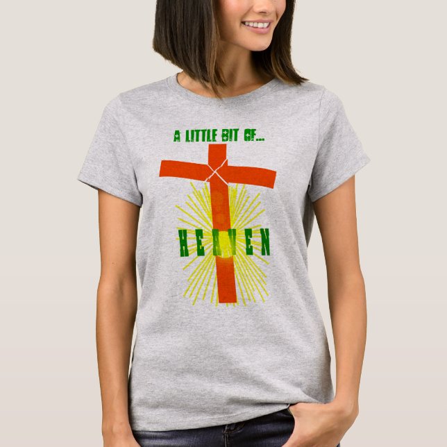 En liten himmel t-shirt (Framsida)