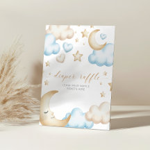 En liten himmelbit baby shower blöja lotteri