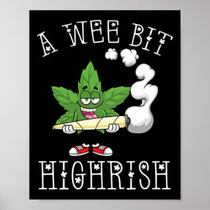En liten hög-irisk rolig St. Patrick's Day Poster