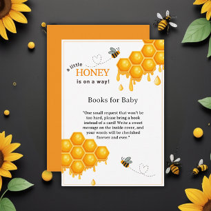 En liten honung är på väg Honeycomb Baby Shower Tilläggskort