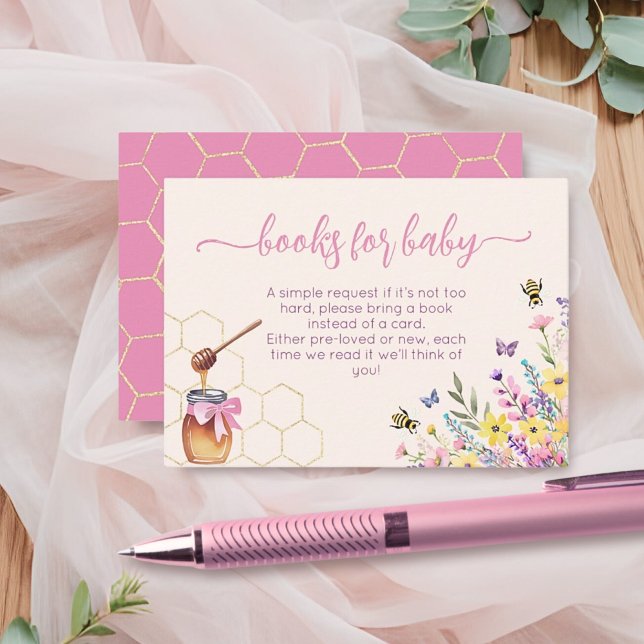 En liten honung om hur Rosa Bin Bokar till Baby Tilläggskort (Skapare uppladdad)