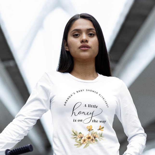En liten honungsbi Baby Shower T Shirt (Skapare uppladdad)