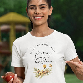 En liten honungsbin baby shower t shirt