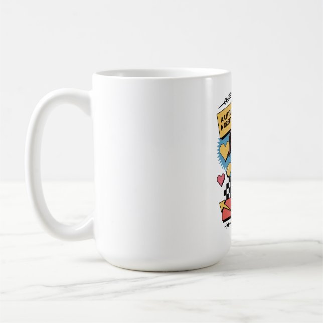 En liten hund kan hålla ett stort hem samman kaffemugg (Vänster)