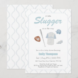 En liten inbjudan till Baseball Baby Shower