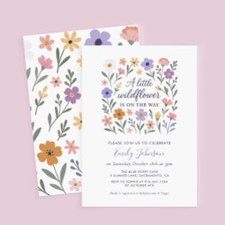 En liten inbjudan till Blommigten Baby Shower