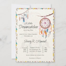 En liten inbjudan till Dreamcatcher Baby Shower