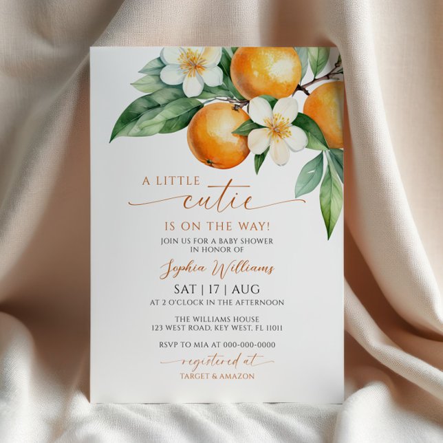 En liten inbjudan till en liten kutym för babyskor (Skapare uppladdad)