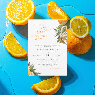 En liten inbjudan till en liten Orange-babyåda