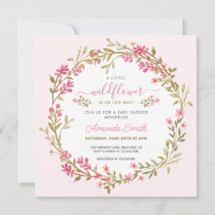 En liten inbjudan till Wildblomma Baby Shower